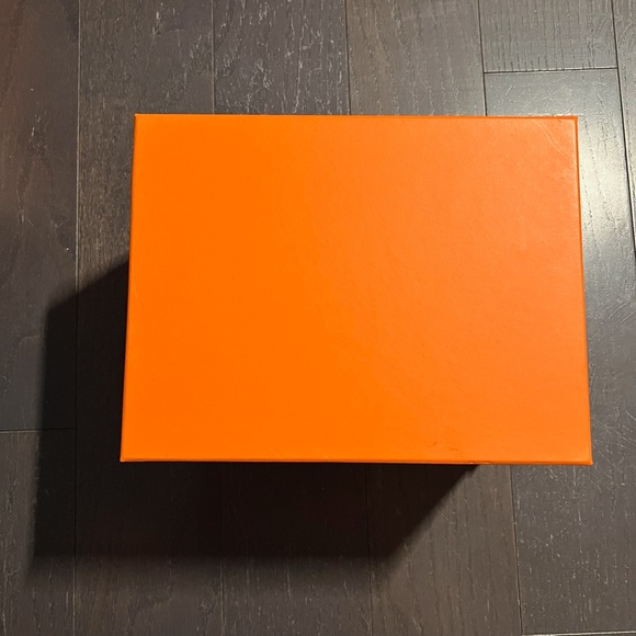 Hermes large bag empty box case decoration storage orange - Picture 7 of 11